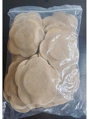 25 Pairs (50Pieces) Nipple Pasties Disposable Nipple Covers for Women Latex